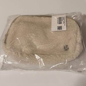 Lululemon Cream Fleece Everywhere Belt Bag